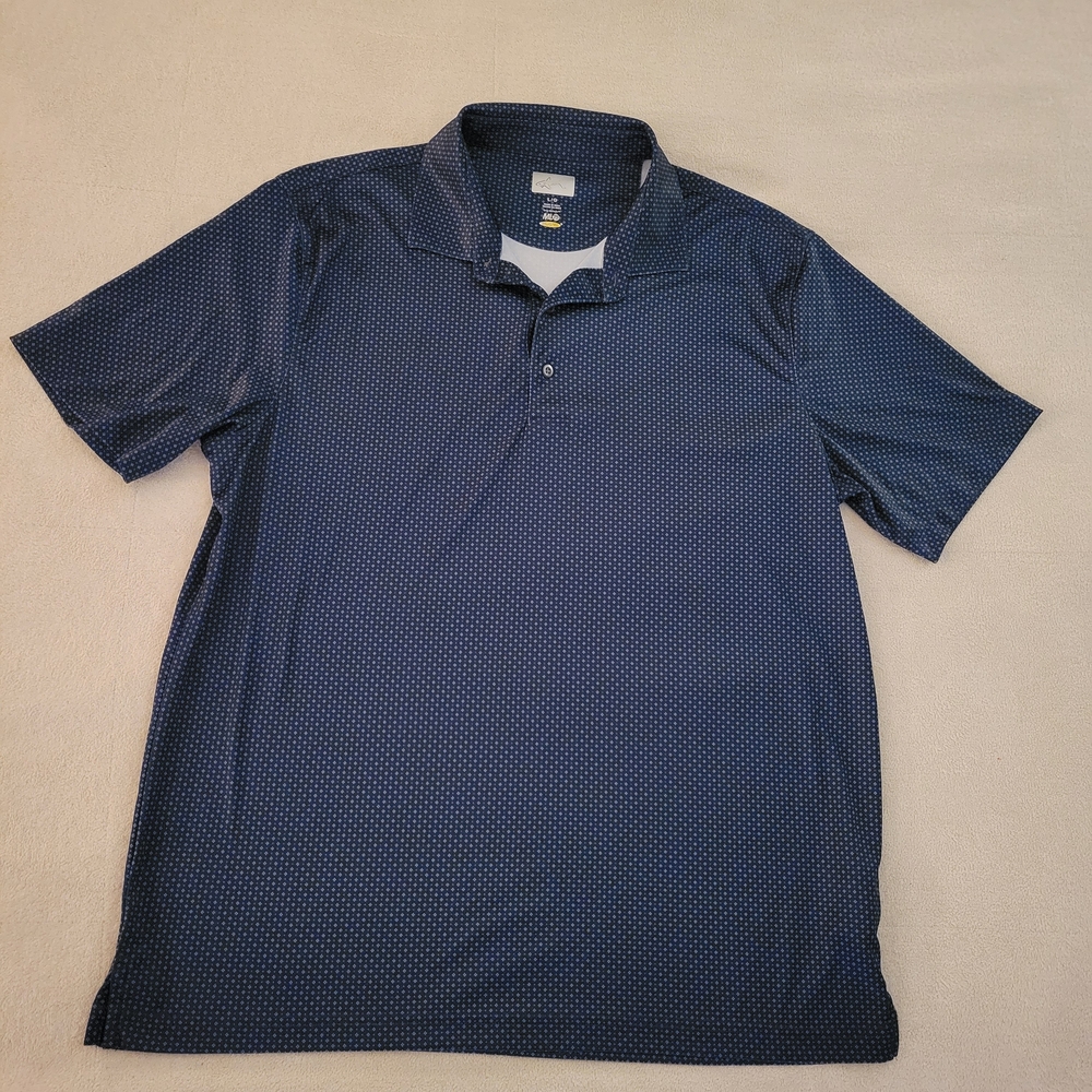 Greg Norman Collection Dark Blue Polo Shirt